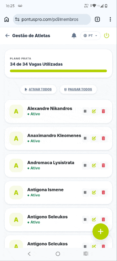 Live Demo PONTUS